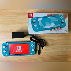 Nintendo Switch Lite Turquoise. Preowned. GREAT CONDITION!